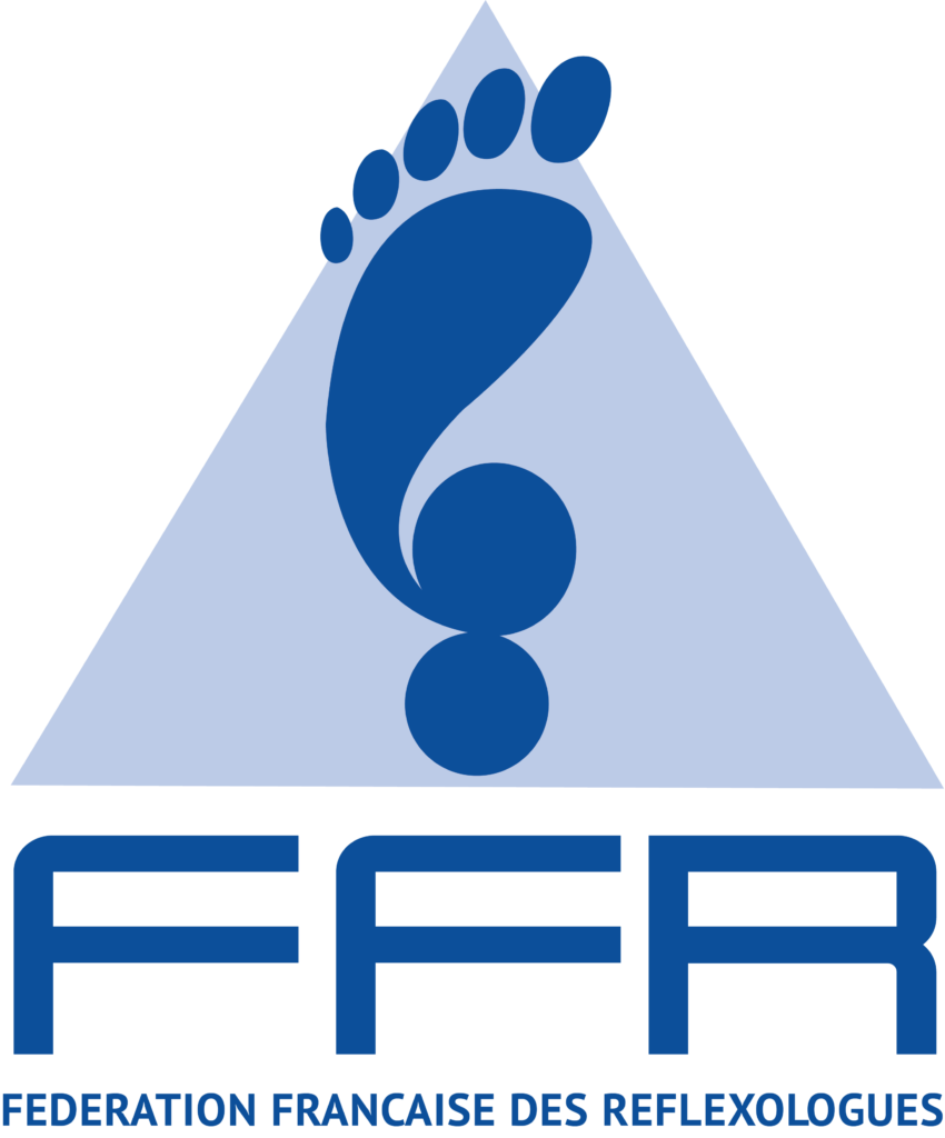 logo de la Fédération Française des Réflexologues et lien pour le site.